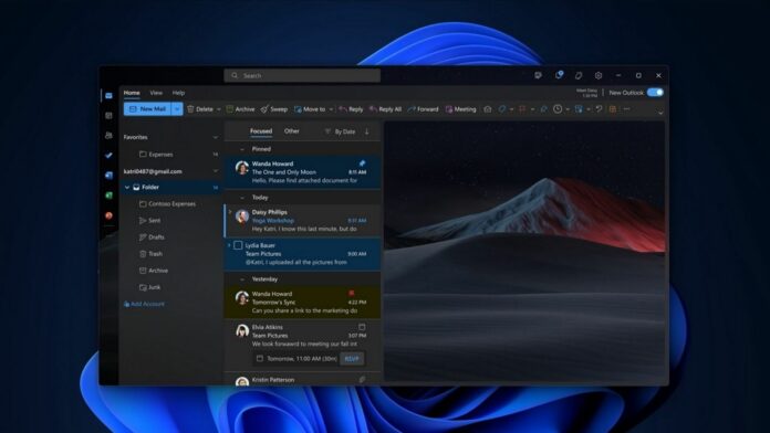 New Outlook for Windows 11