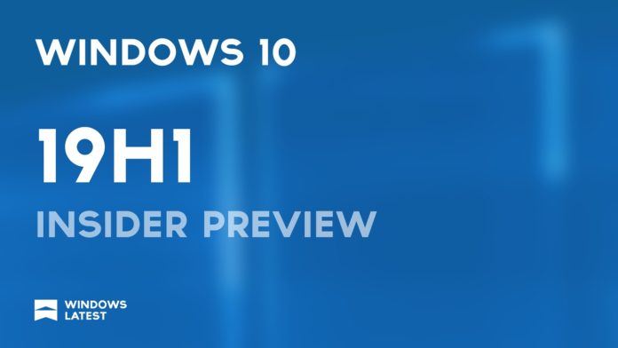 Windows 10 19H1