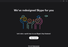 New Skype app